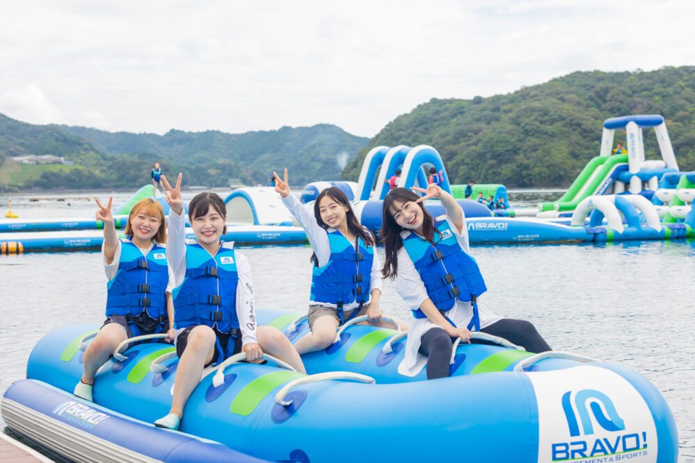 在浦之內海洋公園享受野營和海上運動吧!