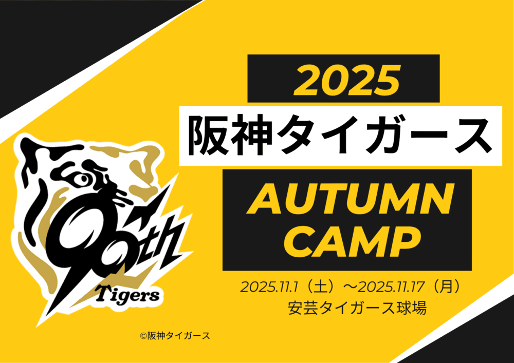 阪神老虎2025高知秋季露營